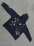 ⟡ Pūriri moth hood / black bleach ⟡