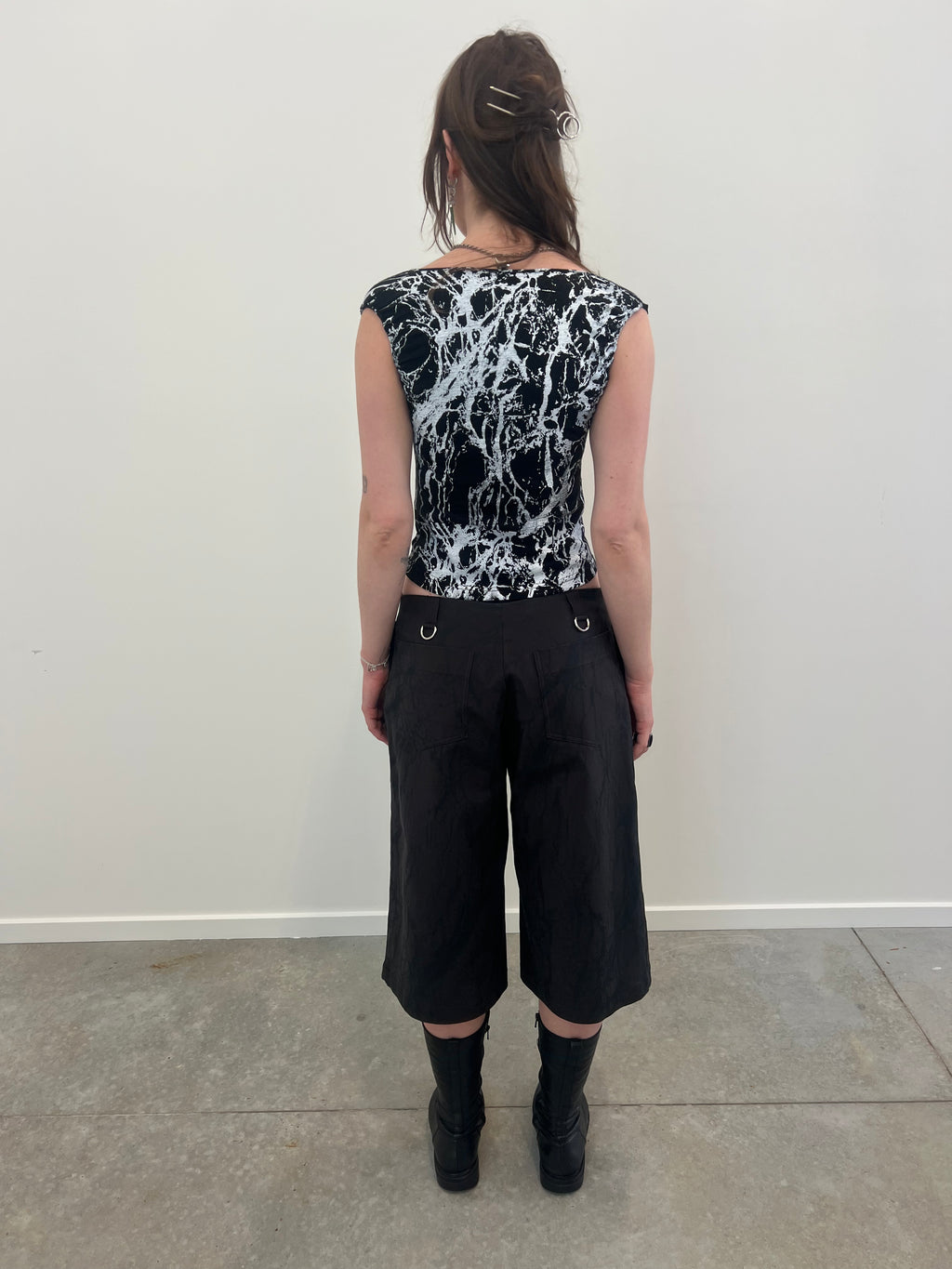 Riven short / Black