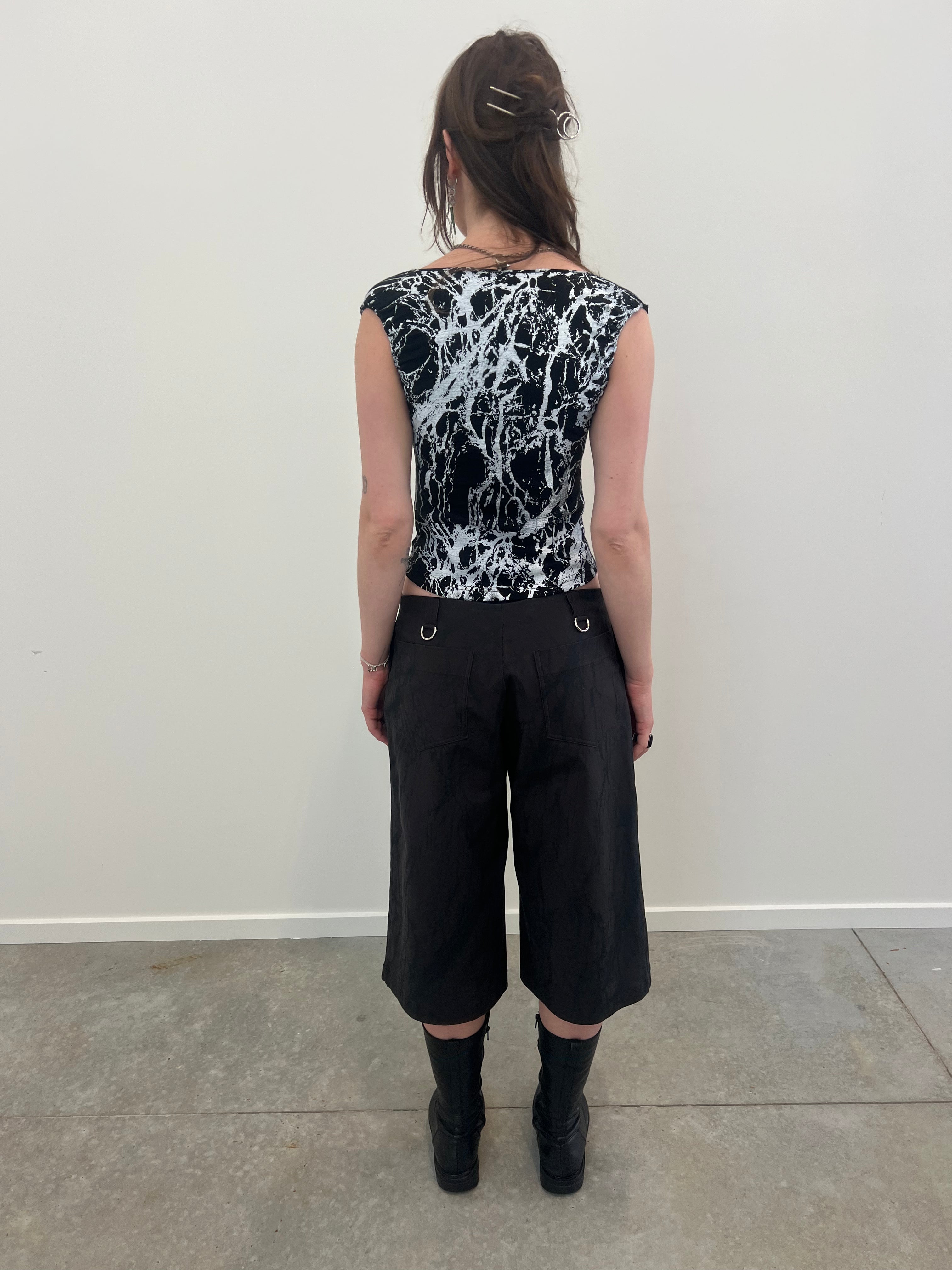 Riven short / Black