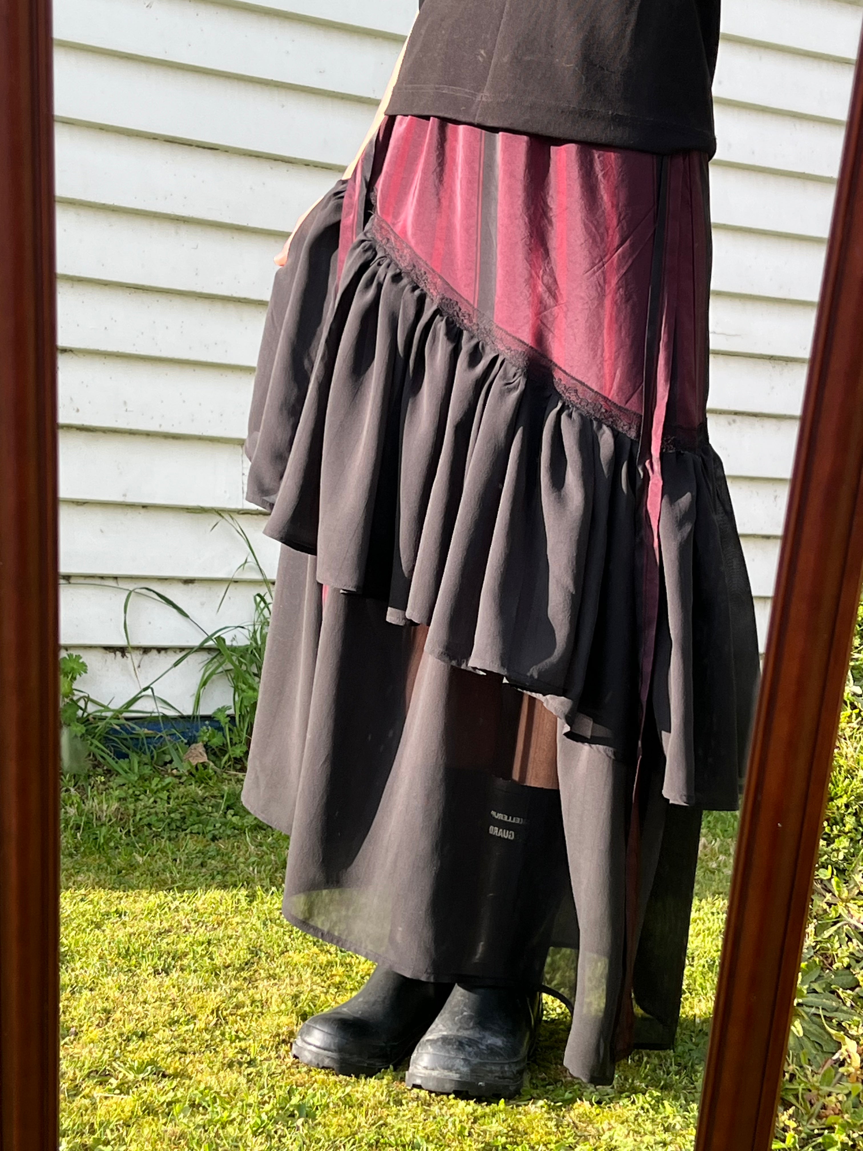 ⟡ Santana Skirt / Stripe ⟡